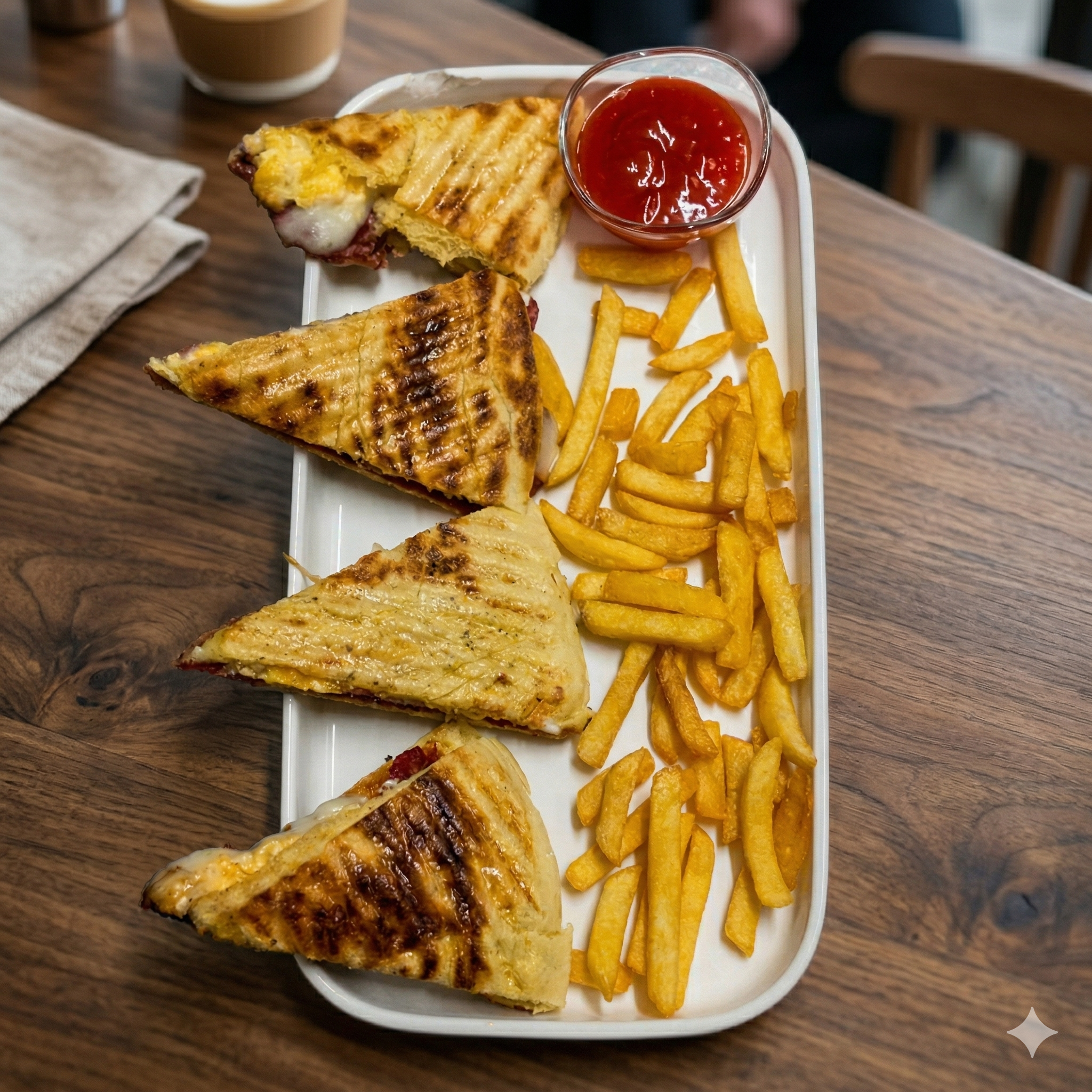 Karışık Bazlama Tost