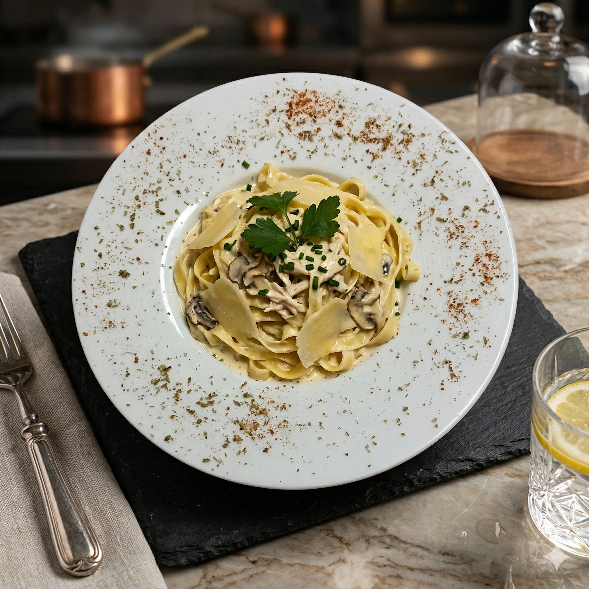 Fettuccine Alfredo